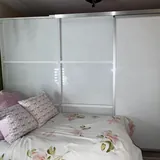 Room divider installed by 1W2R, photo posted by Erika Fermin with their Google review